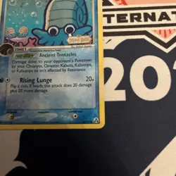Omanyte 60/92 EX Legend Maker Stamped Reverse Holo Pokemon Card - Image 5