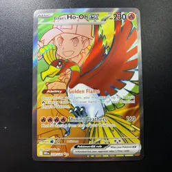 Ethans Ho-Oh ex Full Art Destined Rivals NM, 209/182 Pokemon Card TCG - Image 1