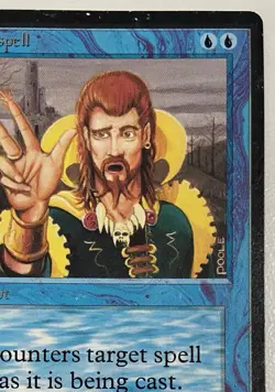 Magic The Gathering MTG COUNTERSPELL Beta Limited Edition Card Signed Mark Poole - Image 3