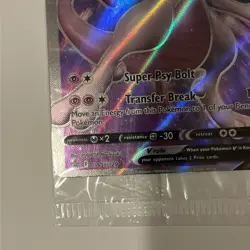 Mewtwo V SWSH229 SWSH: Sword & Shield Holo SEALED PROMO Full Art Pokemon Card - Image 4