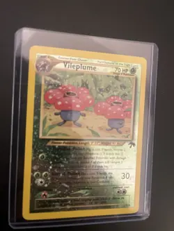Vileplume 17/18 Southern Island Cosmos Reverse Hollo Pokemon Card 💫SWIRL LP/NM - Image 2