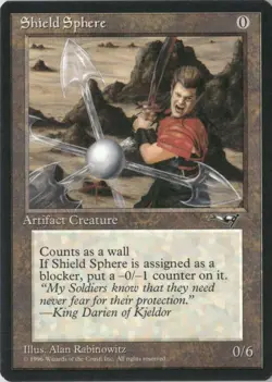 Shield Sphere Mtg Alliances Magic the Gathering Lightly Played - Image 1