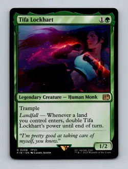 Tifa Lockhart FINAL FANTASY Non-Foil MTG NM - Image 1
