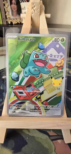 Pokemon TCG First Partner Gen 1 Bulbasaur Charmander Squirtle Illustration Cards - Image 3