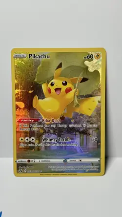 Pikachu GG30/GG70 Crown Zenith Galarian Gallery Ultra Rare Full Art Holo Pokemon - Image 1