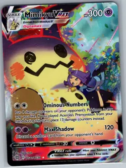Mimikyu VMAX TG17/TG30 SWSH09: Brilliant Stars Trainer Gallery - Pokemon - NM - Image 1