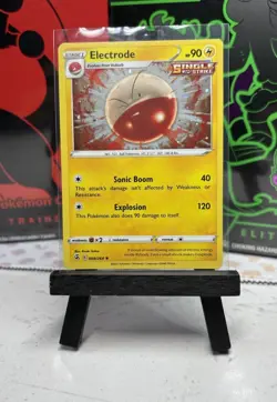 Electrode 088/264 Black Star Promo Cosmos Holo Pokemon Card NM - Image 1
