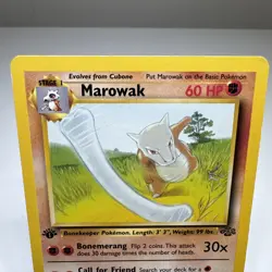 Marowak 39/64 1st Edition Jungle Pokemon HP DMG - Image 4