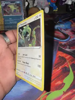 Rayquaza SWSH029 Holo Black Star Promo Pokemon holo bleed - Image 1