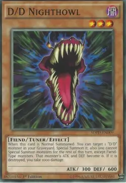 D/D Nighthowl - SDPD-EN009 - Common - SDMP-EN009 - 1st Edition - Yugioh - Image 1