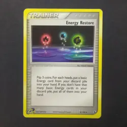 Pokemon Card TCG: Energy Restore 81/109 - EX Ruby & Sapphire - Image 1