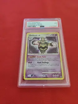 Pokemon: Dusknoir #2/130 Holo Rare Diamond and Pearl 2007 Vintage - PSA 7 - E37 - Image 3