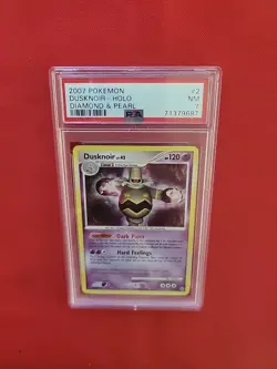 Pokemon: Dusknoir #2/130 Holo Rare Diamond and Pearl 2007 Vintage - PSA 7 - E37 - Image 4