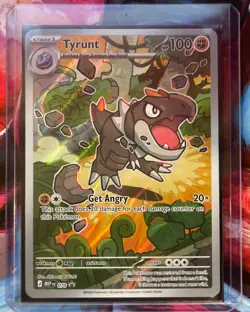 Tyrunt 070 Black Star Promo Card Perfect Order Etb Promo Full Art NM Pokemon - Image 1