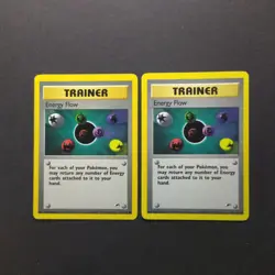 Pokemon Cards WOTC: Energy Flow 122/132 x2 - Gym Heroes - Image 1