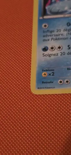 Pokemon Vaporeon Aquali 3/12 French McDonald's Promo LP/NM Card - Image 4