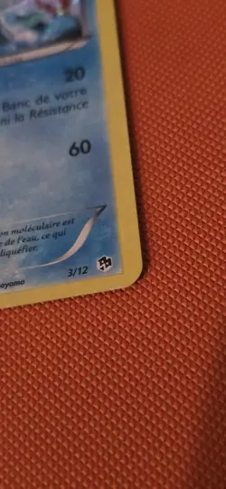 Pokemon Vaporeon Aquali 3/12 French McDonald's Promo LP/NM Card - Image 5