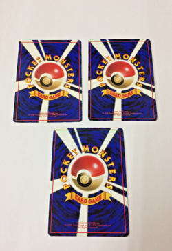 Auth Pokemon Card Spearow Fearow No.021 No.022 Glossy Japanese 3set from Japan - Image 2