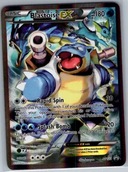 Blastoise EX XY122 XY Promos - Pokemon Card - NM - Image 1