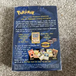 Pokemon Trading Card Game 2-Player Starter Set 1999 NEW Sealed Poss. Shadowless 742818060479 - Image 2