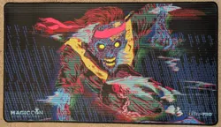 Magic the Gathering Magic Con Las Vegas Come Back Wrong Glow in the Dark Playmat - Image 1