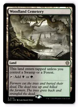 Woodland Cemetery 176 Commander: Lorwyn Eclipsed Normal NM - Image 1