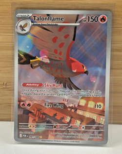 Pokemon TCG Holo Perfect Order Talonflame SIR Rare 091/088 Gold Star Pack Fresh - Image 1
