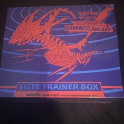 Pokemon Sword & Shield Darkness Ablaze Elite Trainer Box Eternatus English - Image 1