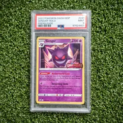 Pokemon PSA 9 Gengar SWSH241 Black Star Promo Lost Origins Prerelease MINT - Image 1