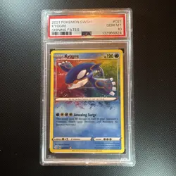 KYOGRE #021/072 PSA 10 • 2021 SWSH Pokemon Amazing Rare Shining Fates GEM MINT - Image 1