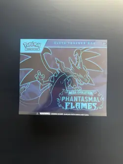 Phantasmal Flames Elite Trainer Box ( ETB ) - Pokemon TCG Sealed Box - Image 1