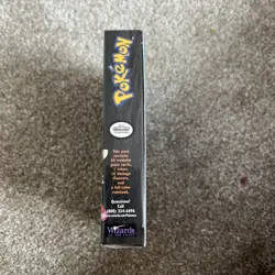Potentially SHADOWLESS Pokemon Base Set 2 Player BLACKOUT Theme Deck Heat Seal - Image 4