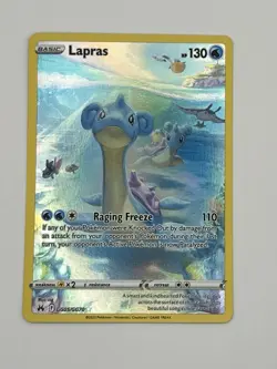 2023 Pokemon SWSH Crown Zenith Lapras Galarian Gallery #GG05/GG70 NM - Image 2