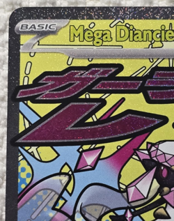 Mega Diancie Ex 267/217 Ascended Heroes Full Art Mega attack rare Pokemon NM - Image 2
