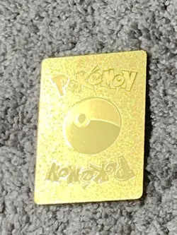 Venusaur, Charizard & Blastoise VMax Tag Team Gold Foil Fan Art Card NM! - Image 3