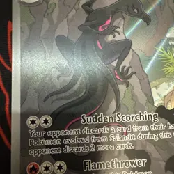 Salazzle 224/217 Ascended Heroes Illustration Rare Pokemon TCG Card Near Mint - Image 4