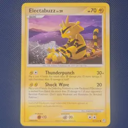 Electabuzz 81/130 - Diamond & Pearl Base - Uncommon Pokemon Card - LP - Image 1