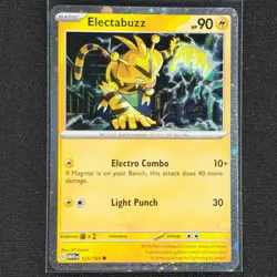 Electabuzz - 125/165 - Cosmos Holo - Promo - SV: 151 - Pokemon Card - LP - Image 1