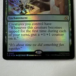 Wizards of the Coast Tale of Katara and Toph Enchantment Rare Foil Green 0143 - Image 4