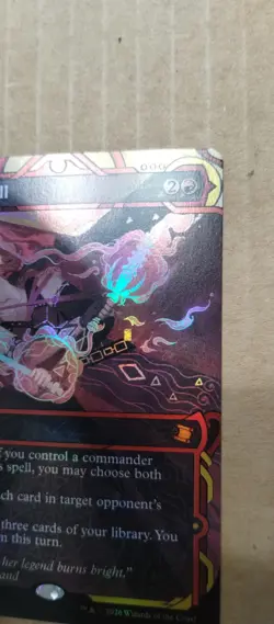 Jeska's Will foil borderless secrets of strixhaven - Image 2
