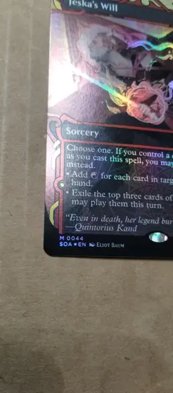 Jeska's Will foil borderless secrets of strixhaven - Image 4