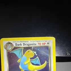 Pokemon: Team Rocket - Dark Dragonite Unlimited Holo Rare dmg - Image 3