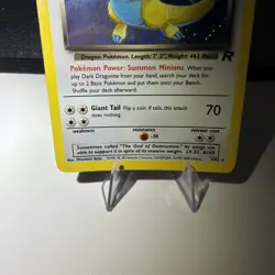 Pokemon: Team Rocket - Dark Dragonite Unlimited Holo Rare dmg - Image 5