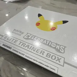 Pokemon TCG Celebrations Elite Trainer Box Kit 25th Anniversary Pikachu - Image 4