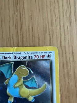 Dark Dragonite 5/82 Team Rocket Pokemon Card – Rare WOTC Vintage - Image 3