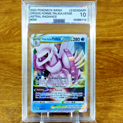 Pokemon Astral Radiance Origin Palkia VSTAR 040/189 AGS Legendary 10 Holo 2022 - Image 1