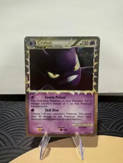 Crobat (Prime) - 84/95 - Pokemon Unleashed Ultra Rare MP - Image 3
