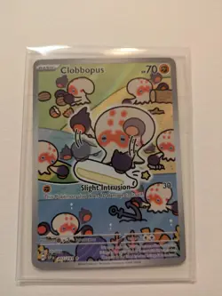 Clobbopus 207/191 Illustration Rare Pokemon tcg SV08: Surging Sparks NM - Image 2