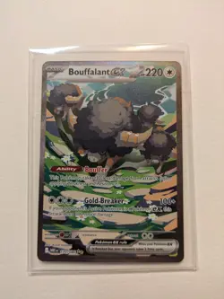 Bouffalant ex - 170/086 White Flare Pokemon tcg NM - Image 2