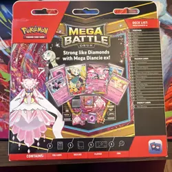 Pokemon Mega Battle Deck Diancie ex Brand New Factory Sealed - Image 2